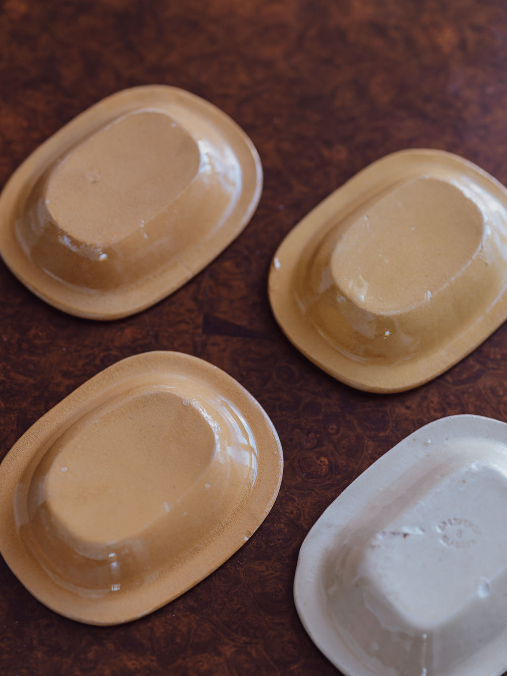 Vintage Ceramic Olive Dishes