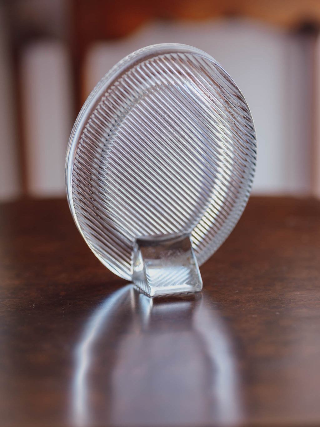 Mikasa Glass Oval Photo Frame