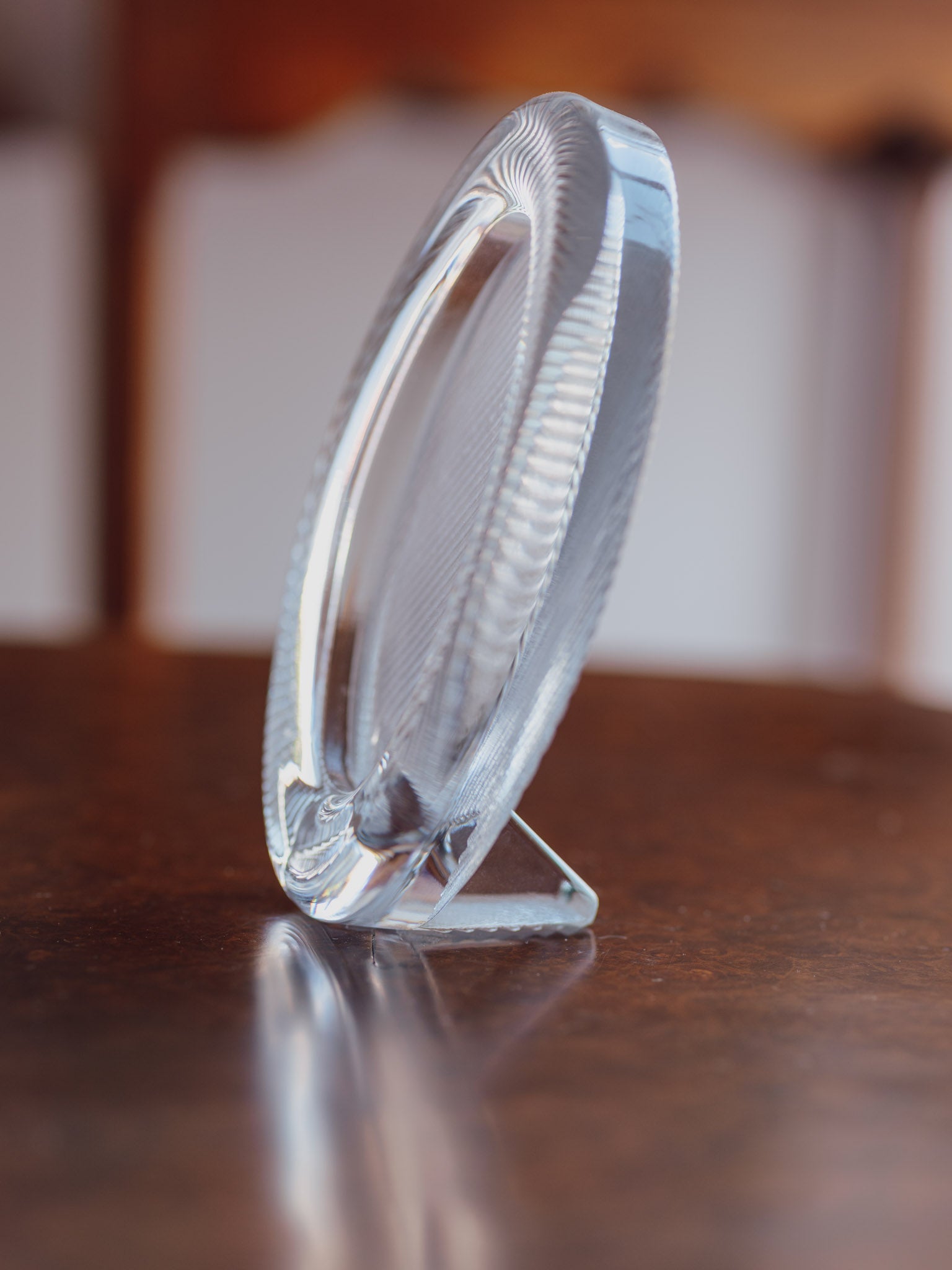 Mikasa Glass Oval Photo Frame