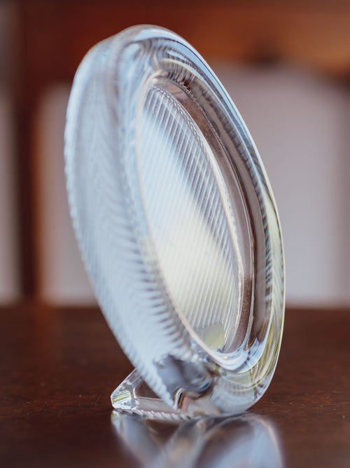 Mikasa Glass Oval Photo Frame