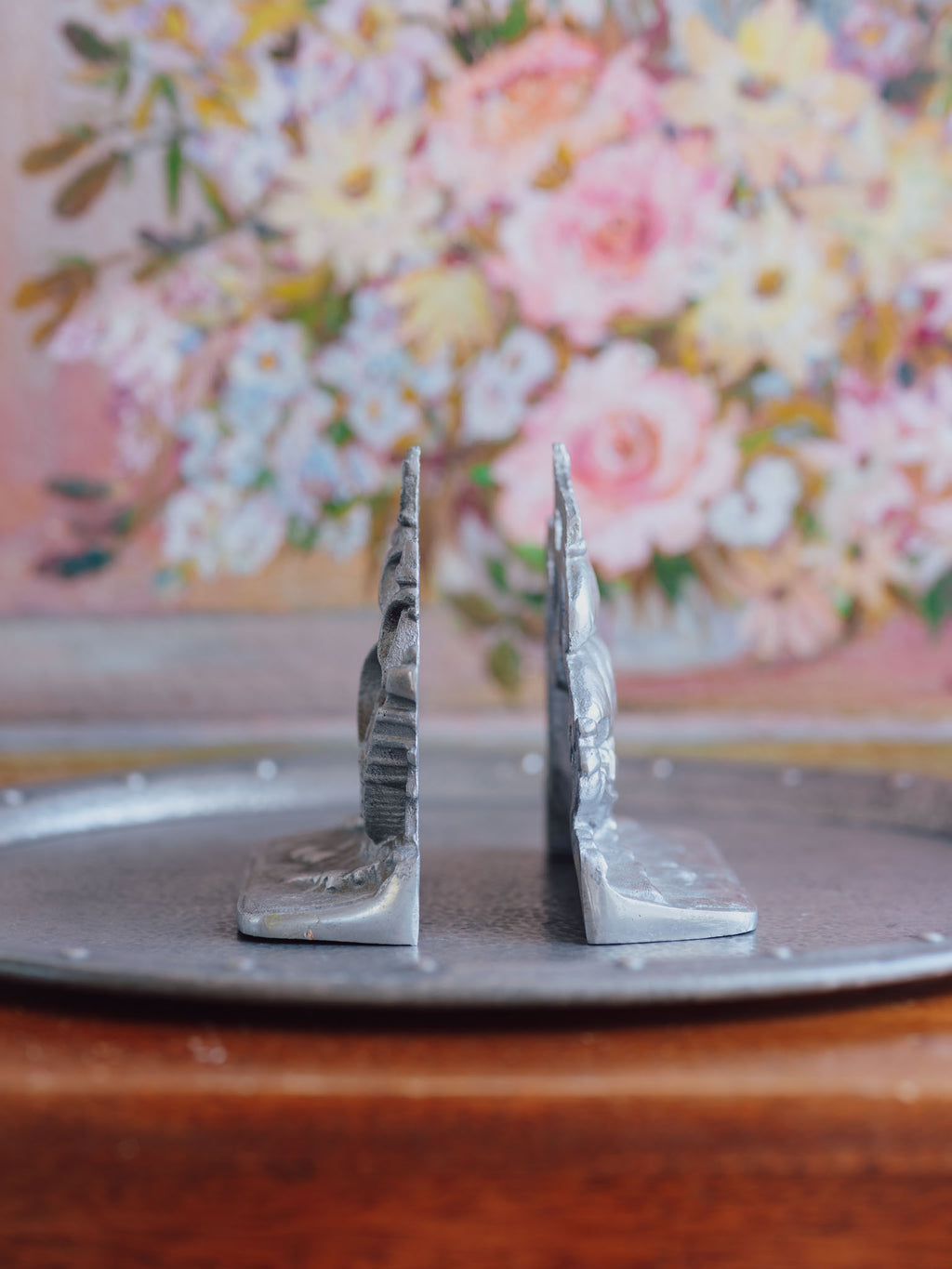 Vintage Sailing Ship Bookends - Made in NZ