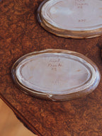 Lovatt Temuka NZ Te Rona Marbleware Oval Platter