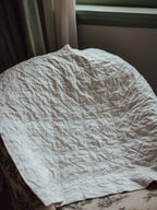 Handmade Cathedral Windows Quilt - Bed End Throw