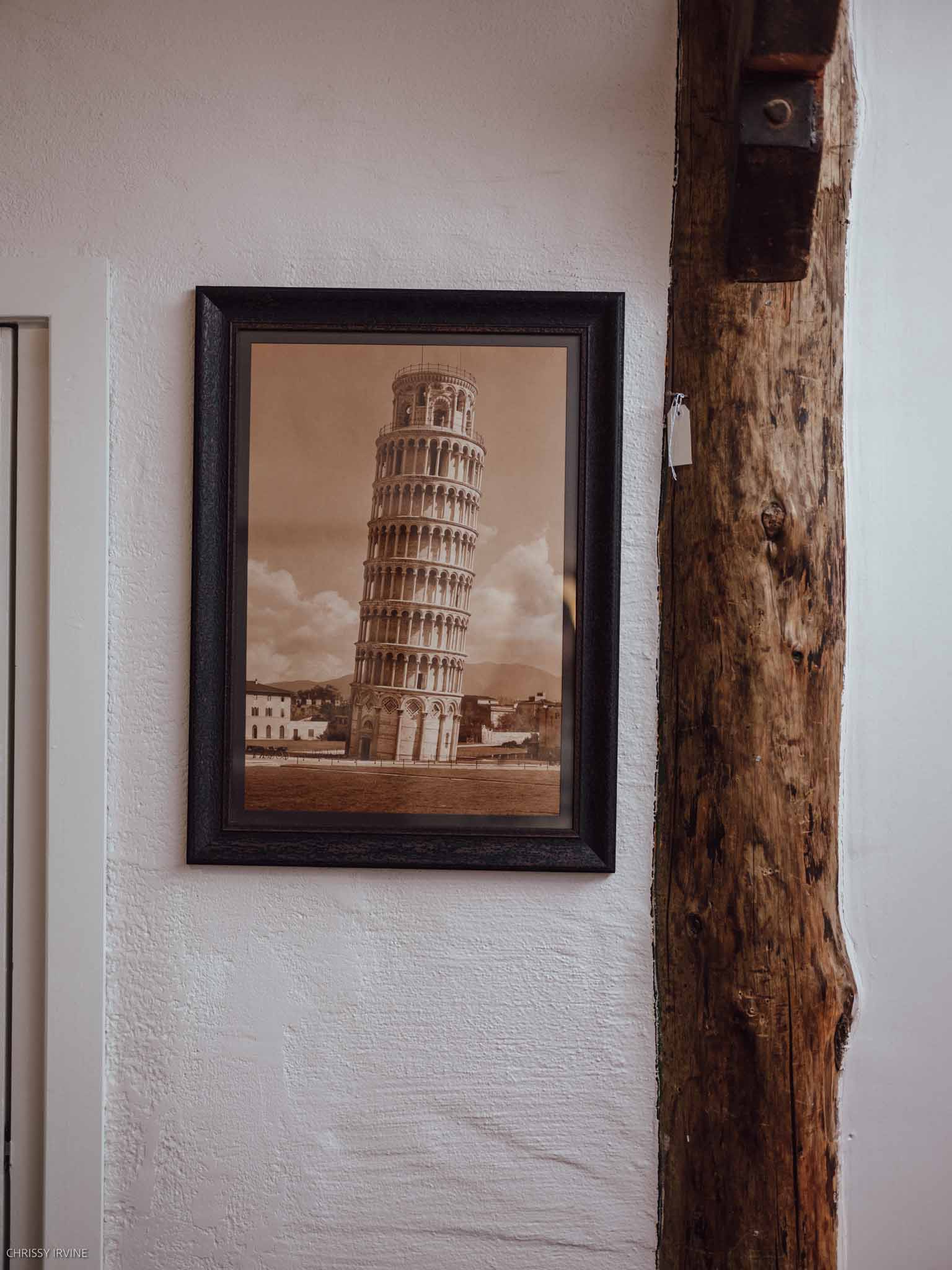 Giacomo Brogi Photograph of the Leaning Tower of Pisa, c.1870