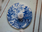 Burleighware Blue Willow Biscuit Caddy