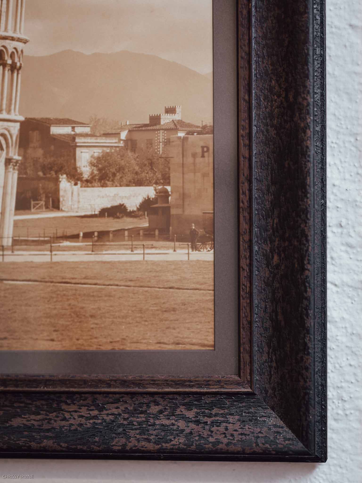 Giacomo Brogi Photograph of the Leaning Tower of Pisa, c.1870