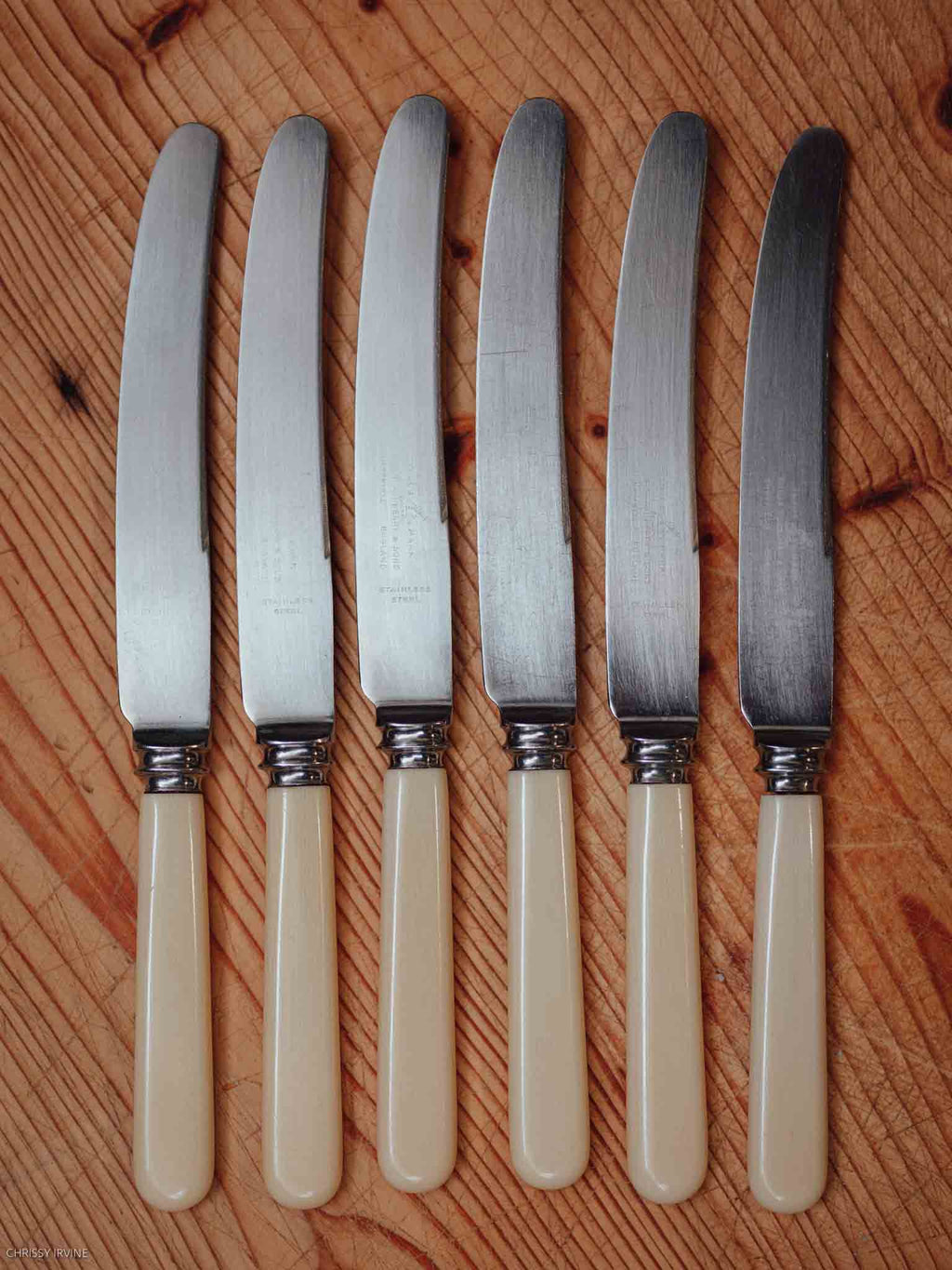 Set of Six Dinner Knives – Philip Ashberry & Sons, Sheffield