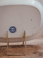 Blue Willow Transferware Platter - J. & M.P. Bell & Co., Glasgow, c.1855–1880