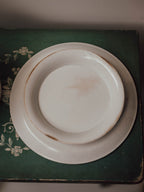 Antique English Cheese Dome and Stand