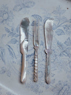 Victorian Mother-of-Pearl Fruit Knives and Fork