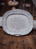 Medium Victorian Blue & White 'Asiatic Pheasants' Platter