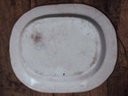 Large Victorian Blue & White 'Asiatic Pheasants' Platter, J. Tams, Staffordshire
