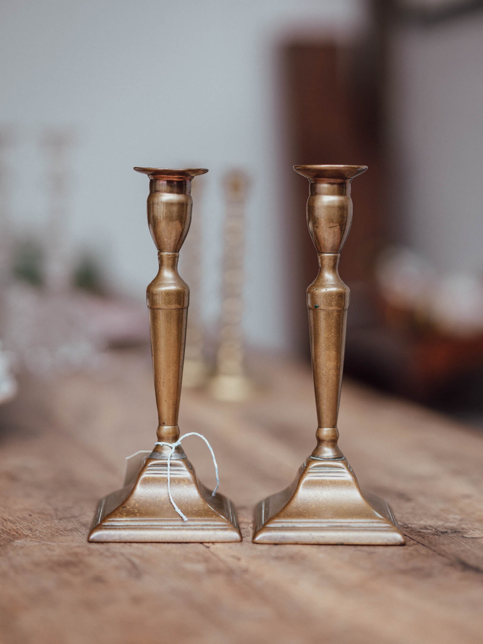 Pair of Brass Candlesticks
