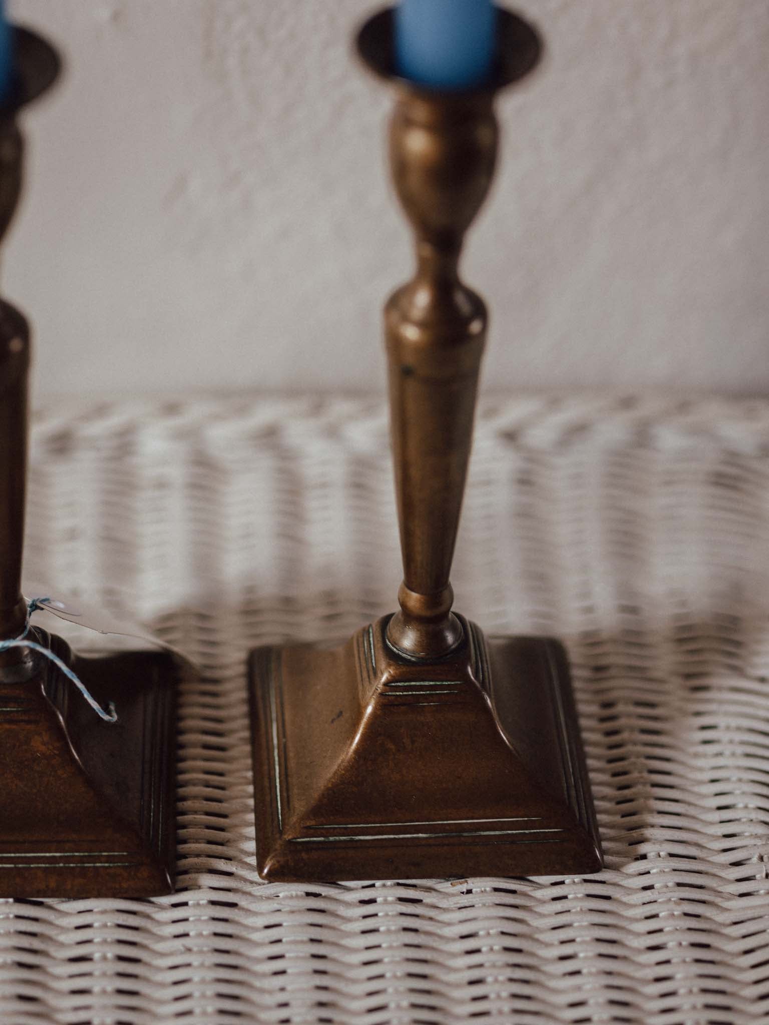 Pair of Brass Candlesticks