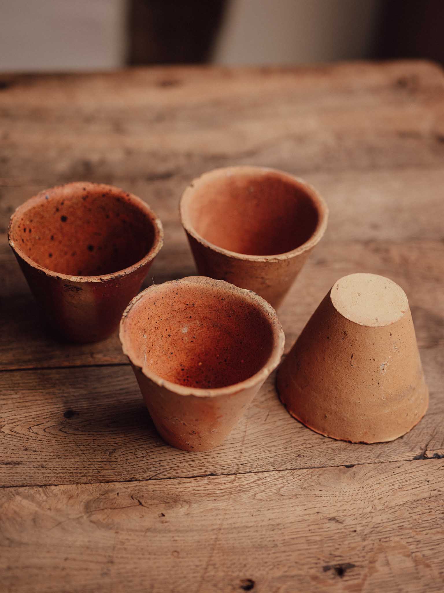 Antique Terracotta Sap Pots