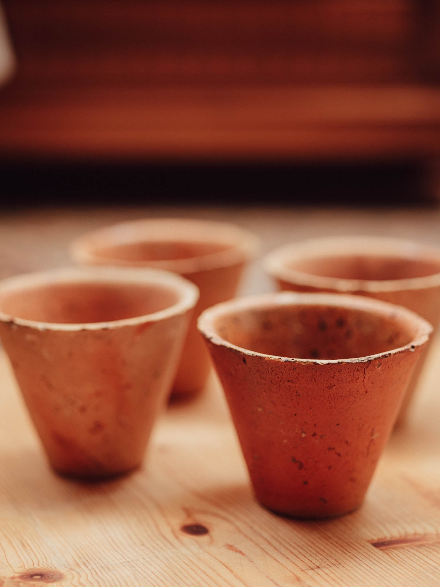 Antique Terracotta Sap Pots