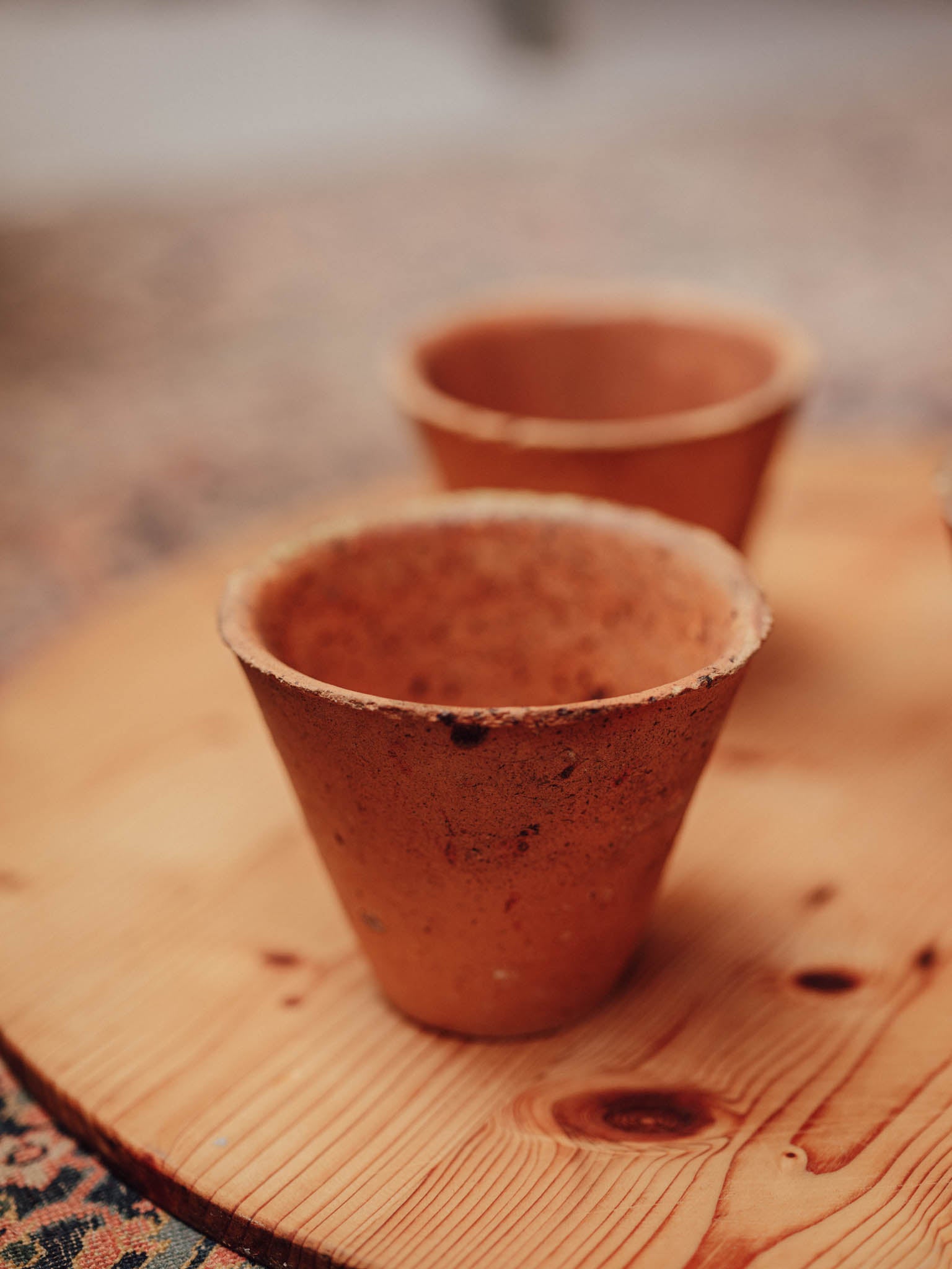 Antique Terracotta Sap Pots