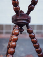 Colonial Kauri Bobbin-Leg Wine Table
