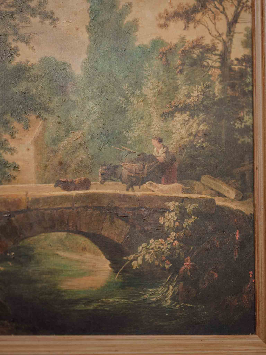Pair of English Romantic Oil Paintings
