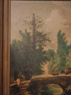 Pair of English Romantic Oil Paintings