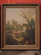 Pair of English Romantic Oil Paintings