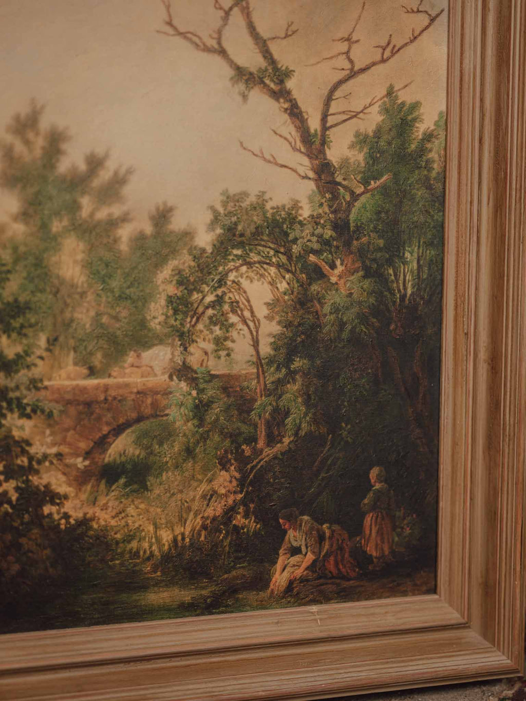 Pair of English Romantic Oil Paintings