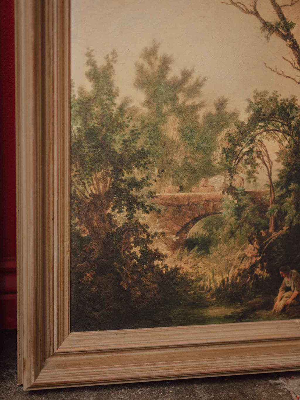 Pair of English Romantic Oil Paintings