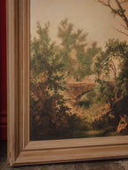 Pair of English Romantic Oil Paintings