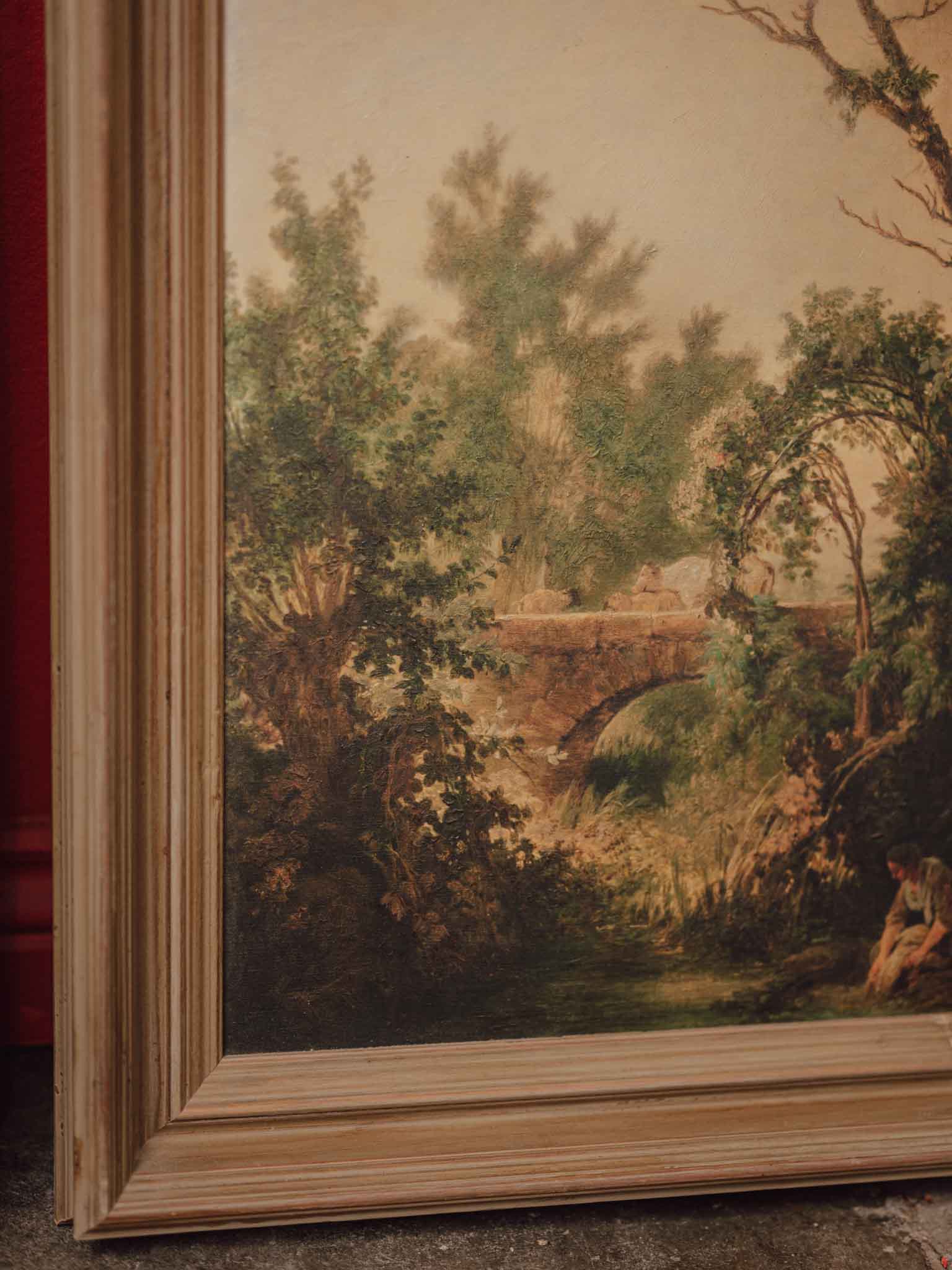 Pair of English Romantic Oil Paintings