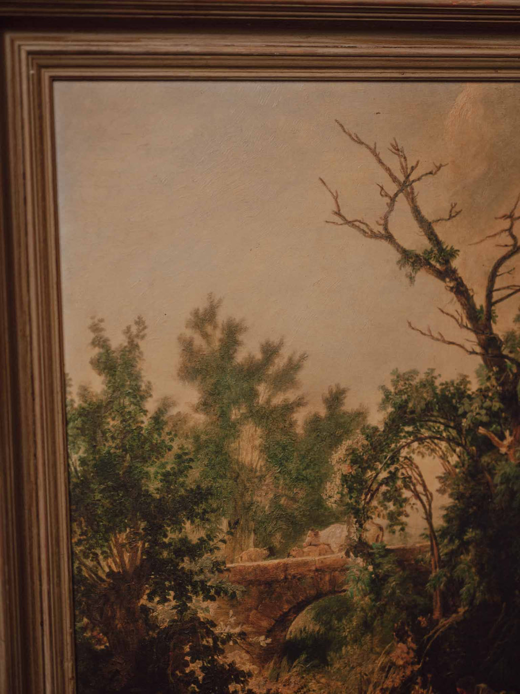 Pair of English Romantic Oil Paintings