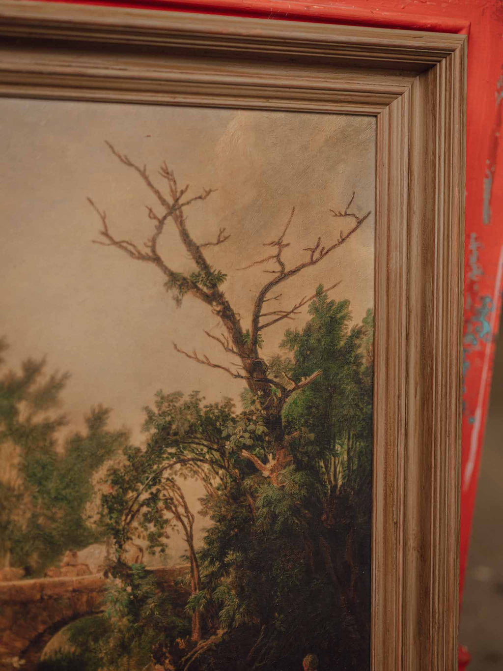 Pair of English Romantic Oil Paintings