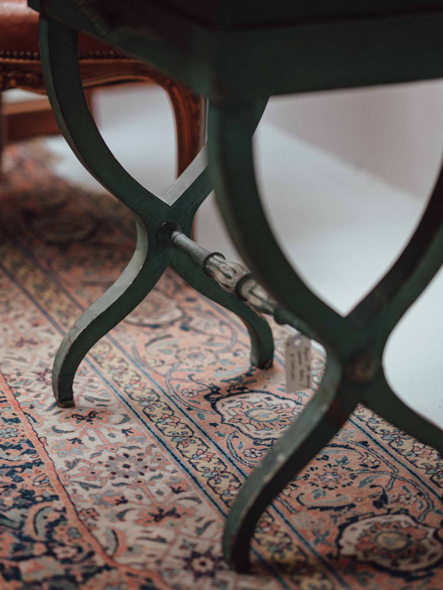 French Painted Work and Games Table, c1810-1840