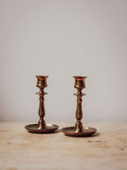 Pair of Vintage Brass Candlesticks