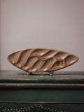 Japanese Ikebana Vessel with Crackle Glaze