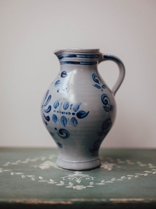 M Schilz German Westerwald Stoneware Jug