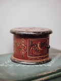 Dutch Hindeloopen Folk Art Foot Warmer