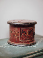 Dutch Hindeloopen Folk Art Foot Warmer