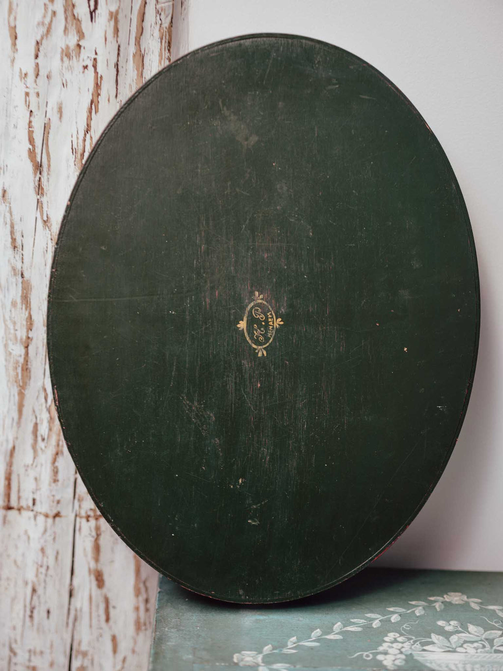 Frisian Folk Art Painted Tray