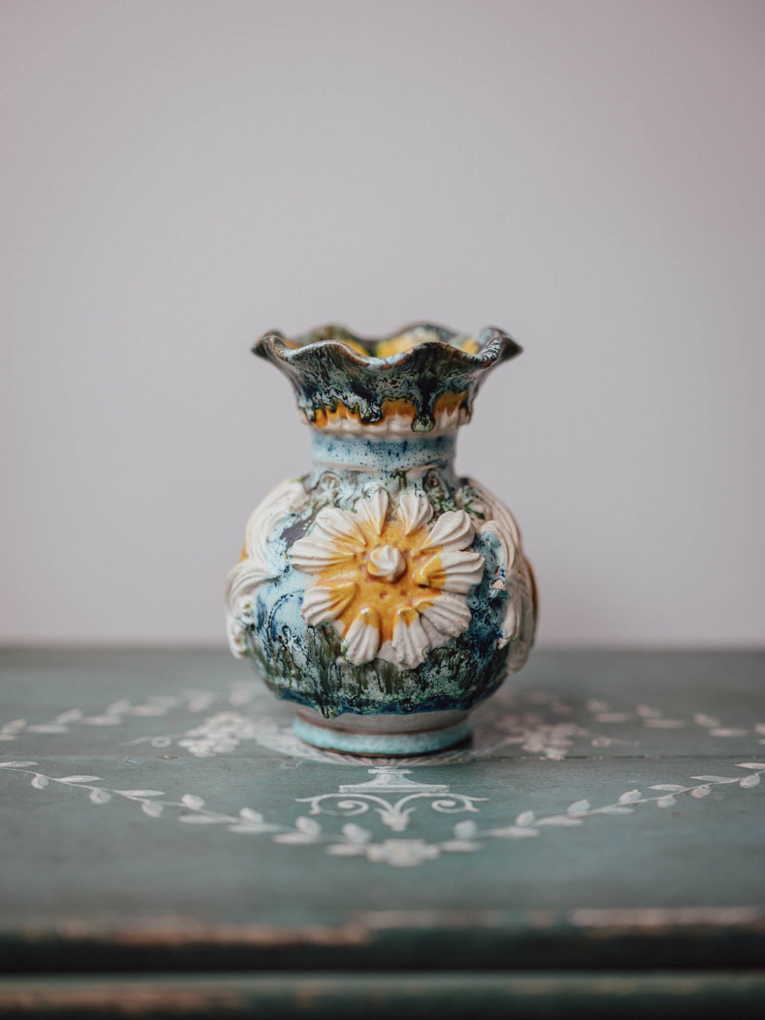 Italian Mid-Century Art Pottery Vase