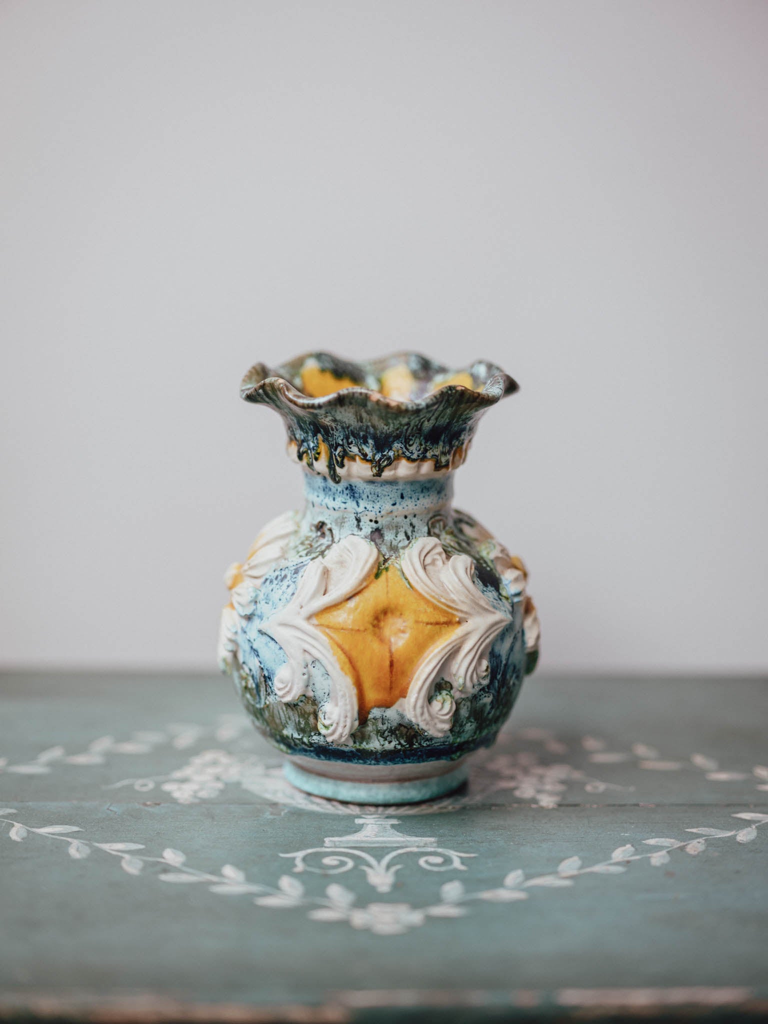 Italian Mid-Century Art Pottery Vase