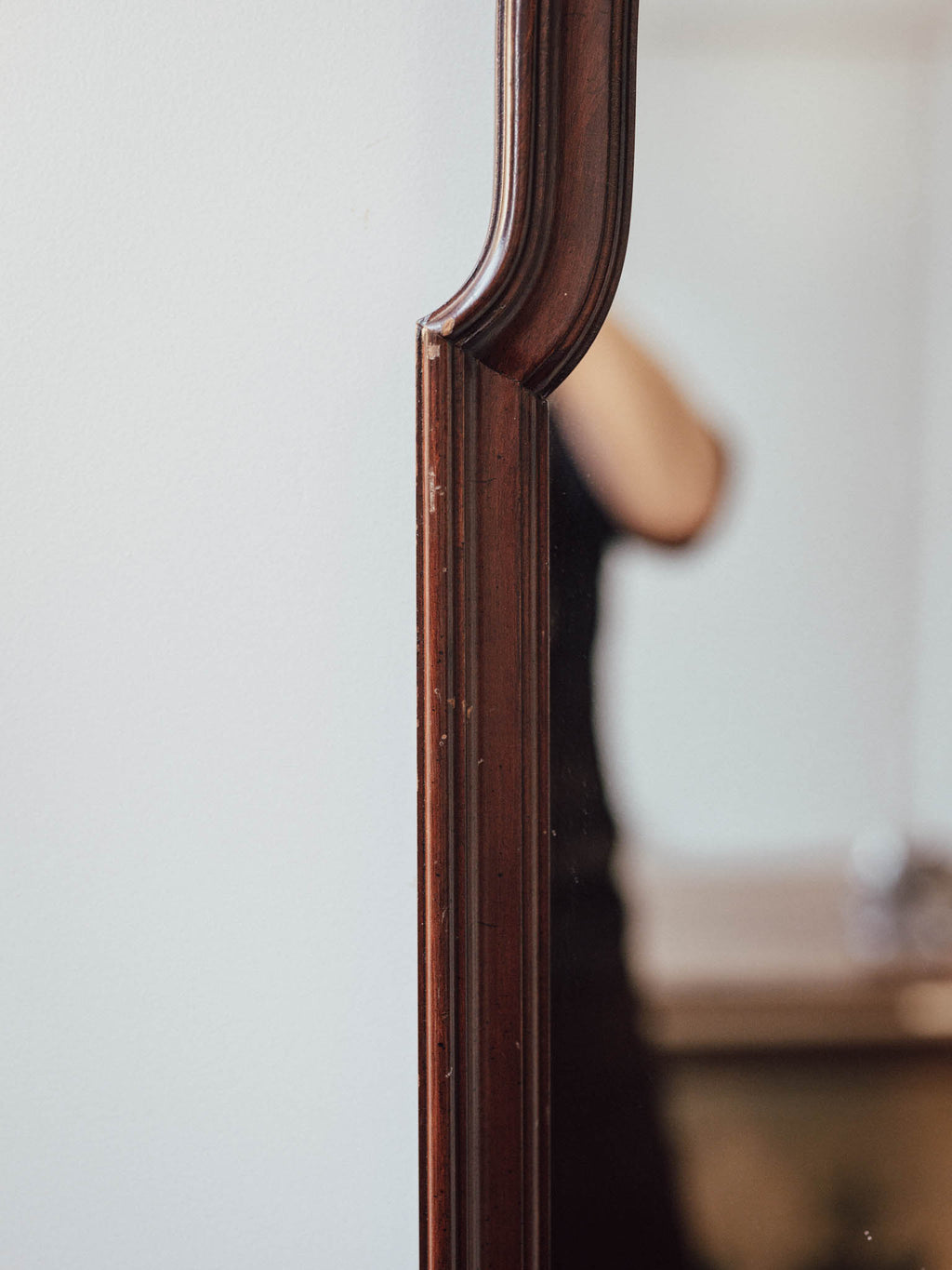 Vintage Ethan Allen - Mahogany Wall Mirror