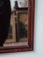 Vintage Ethan Allen - Mahogany Wall Mirror