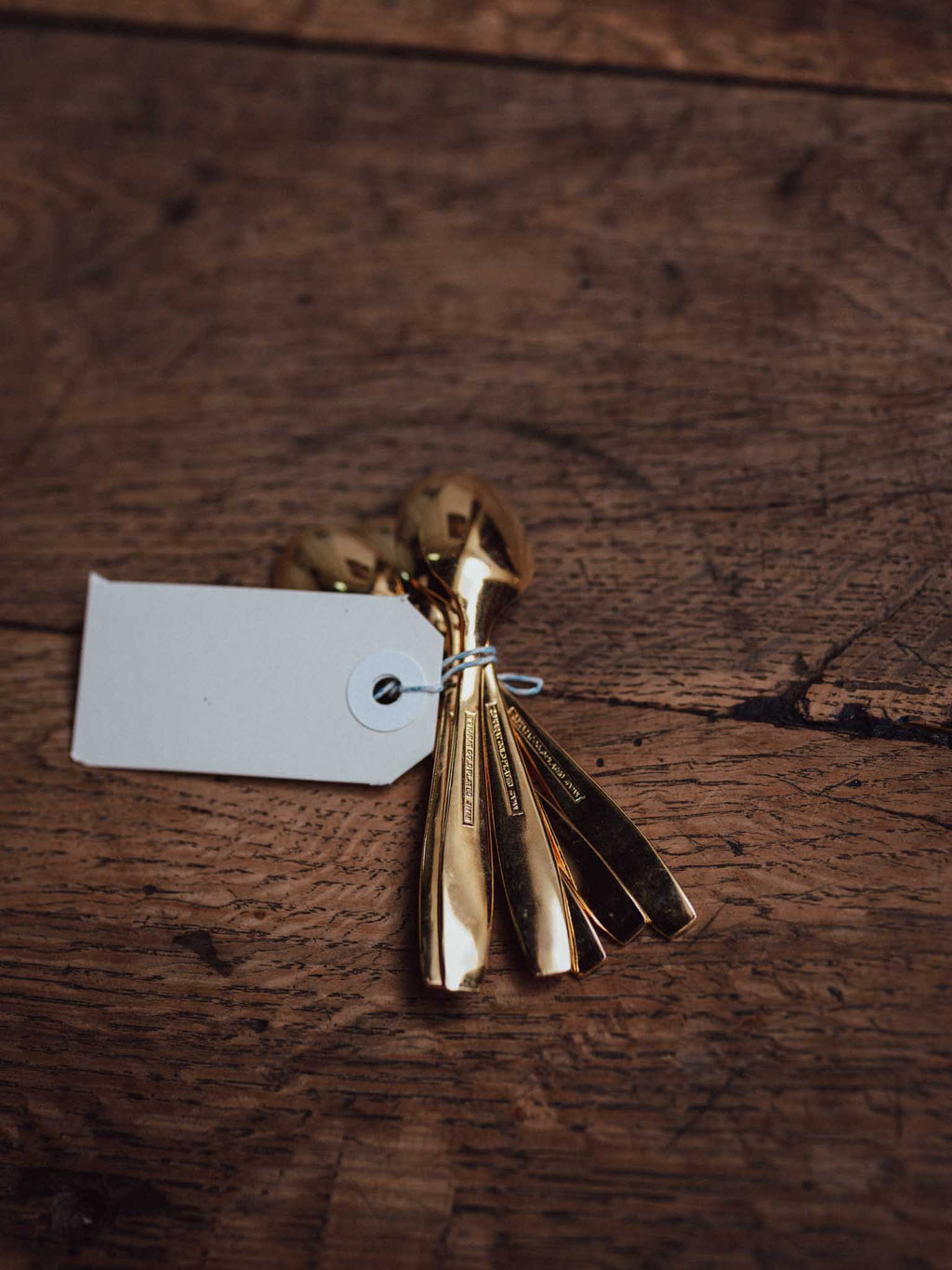 Vintage 24k Gold Plated Teaspoons - Made in Japan