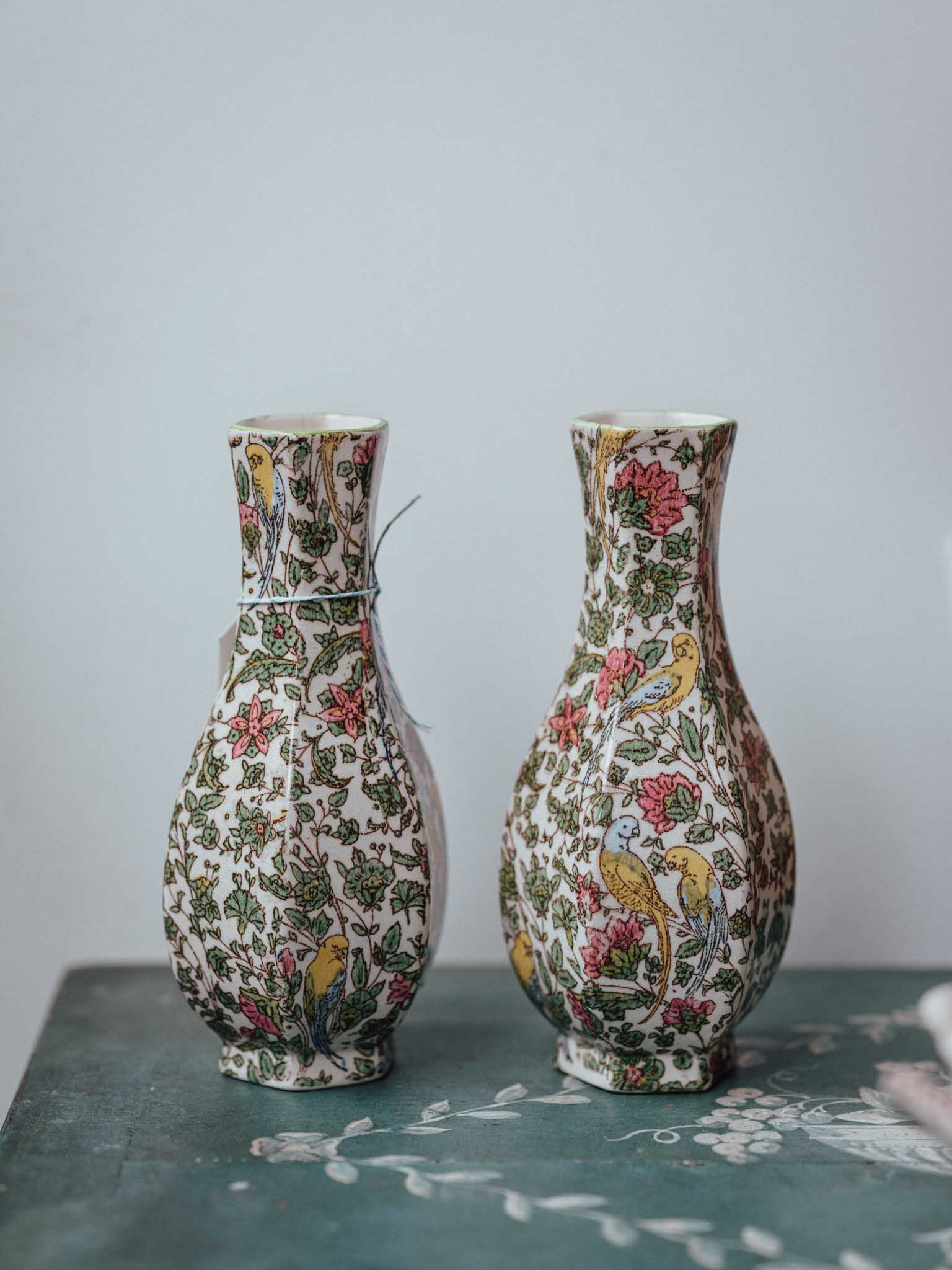 Pair of Royal Doulton Persian Pattern Vases