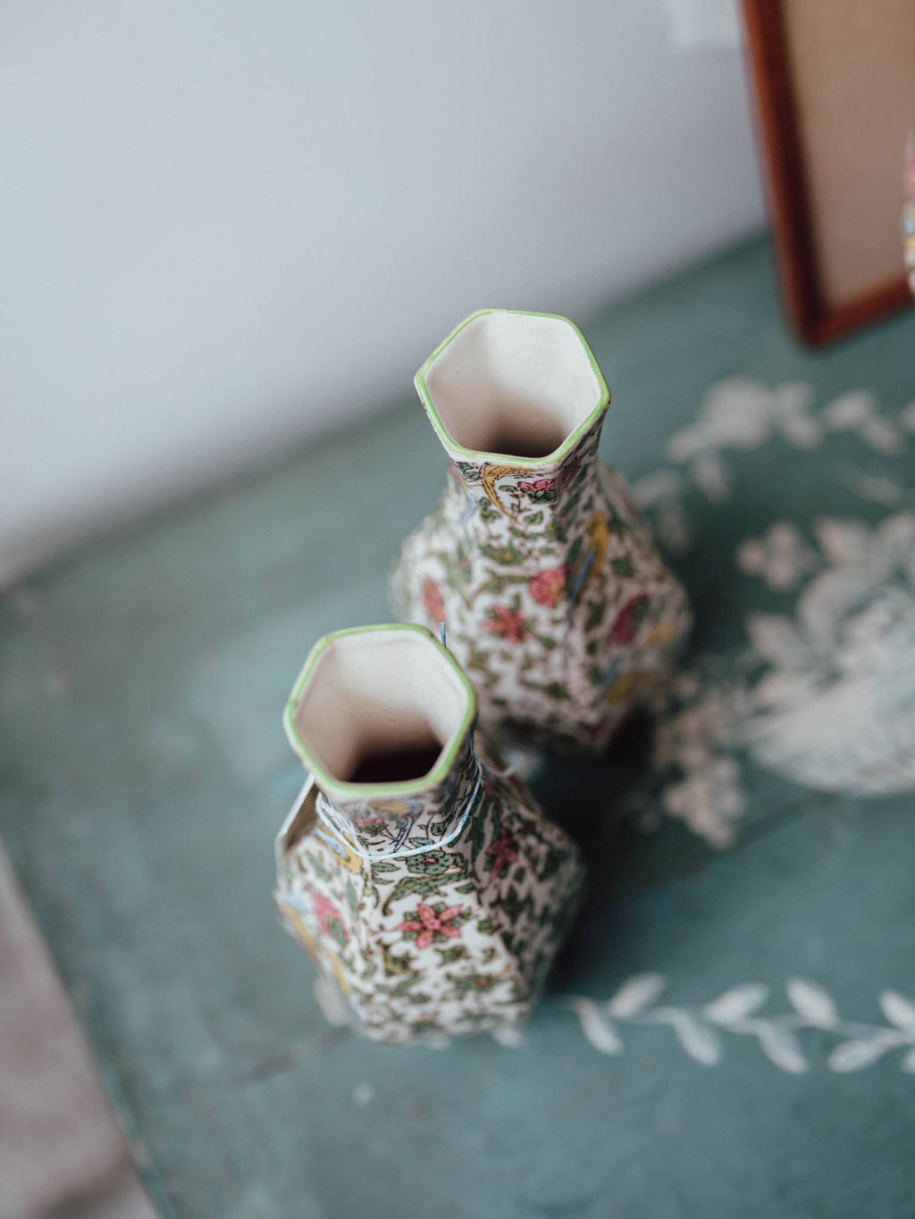 Pair of Royal Doulton Persian Pattern Vases