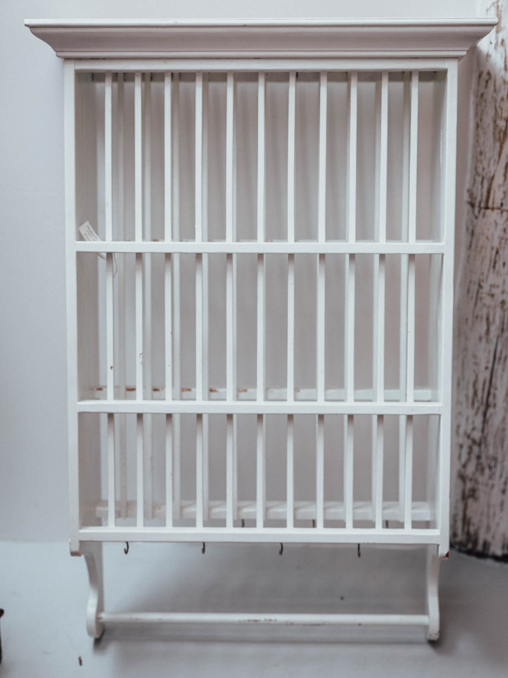 Handmade Wall-Mounted Plate Rack
