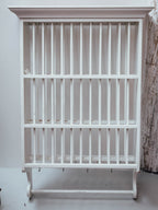 Handmade Wall-Mounted Plate Rack