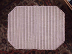 Lloyd Loom Pink Linen Hamper by Lusty & Sons 1930s
