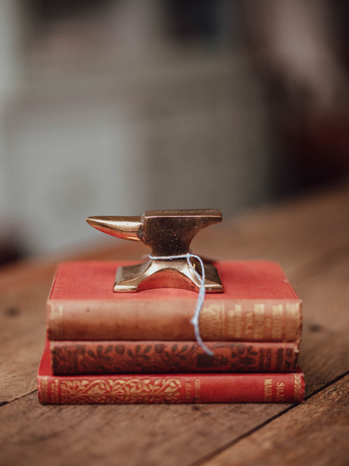 Miniature Brass Anvil - AW Fraser and Sons Ltd New Zealand