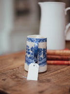 Allertons Blue Willow Transfer-Printed Jug - Staffordshire England